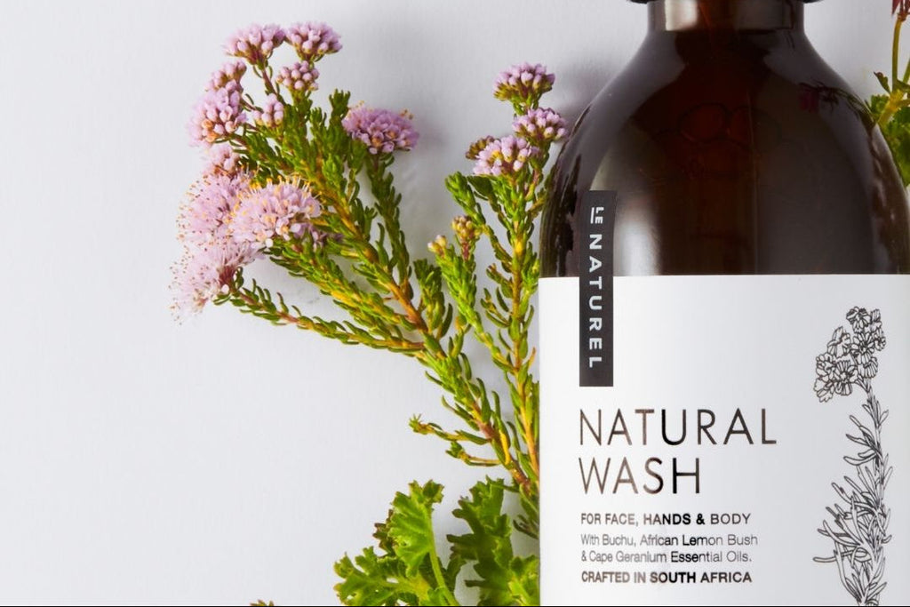 200ml Le Naturel Natural Wash for Face, Hands & Body