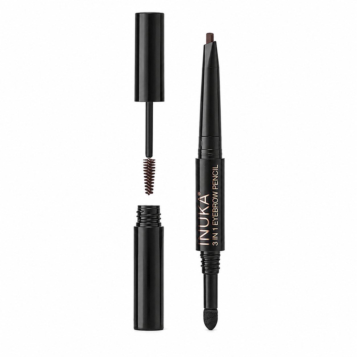 Inuka Eyebrow Pencil 3 in 1 Brown