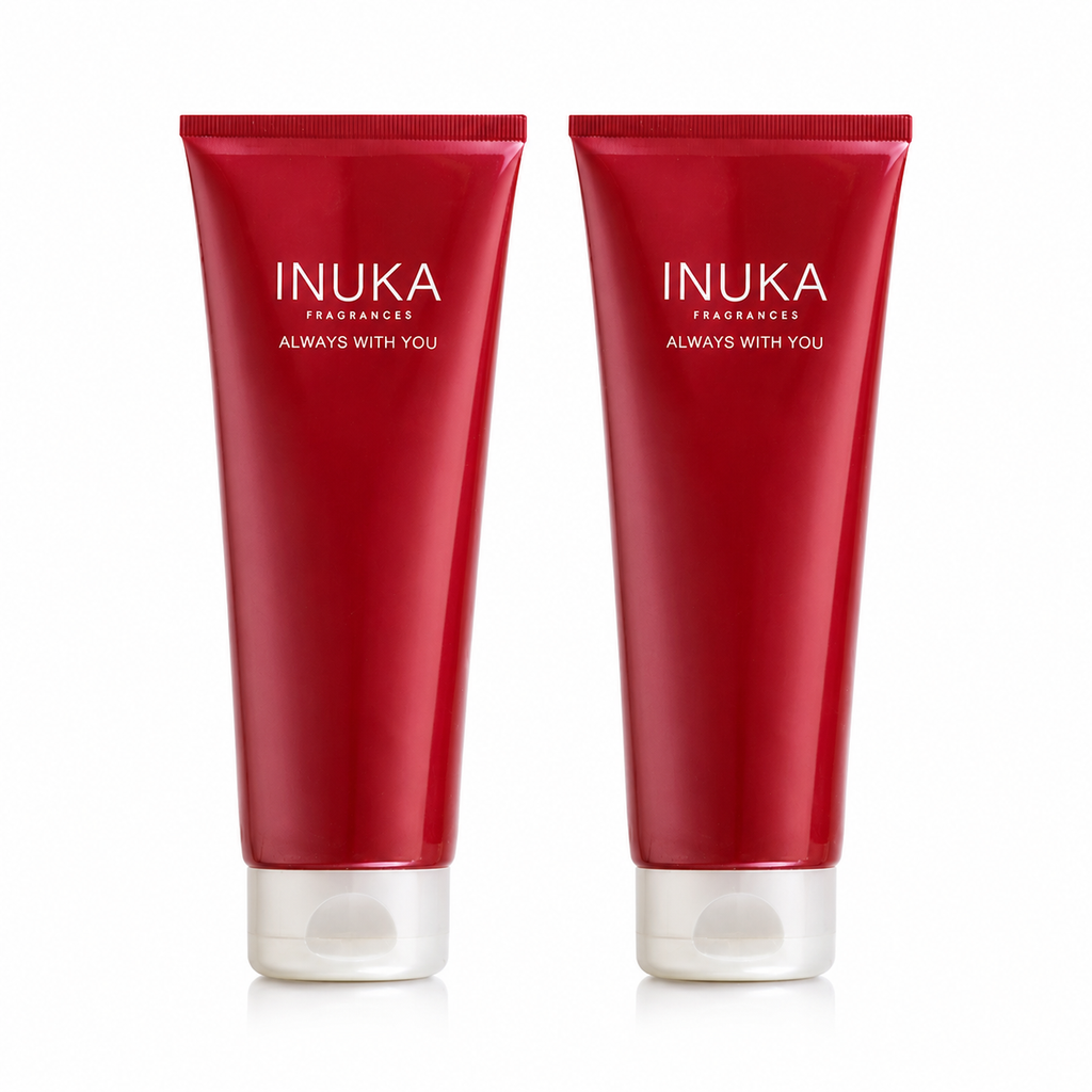 Inuka Gender Neutral 2 x 200ml Body Wash & Lotion - Be Bold, Brave, Brilliant