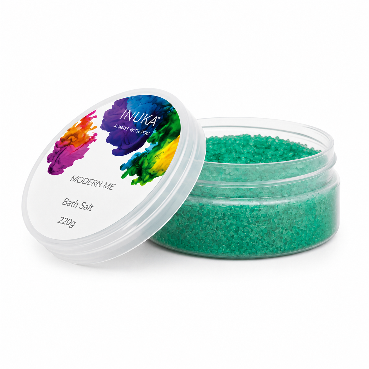 Inuka Modern Me 220g Bath Salt - Green For Her