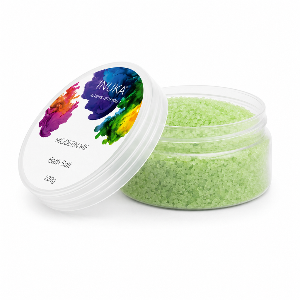 Inuka Modern Me 220g Bath Salt - Lime For Her