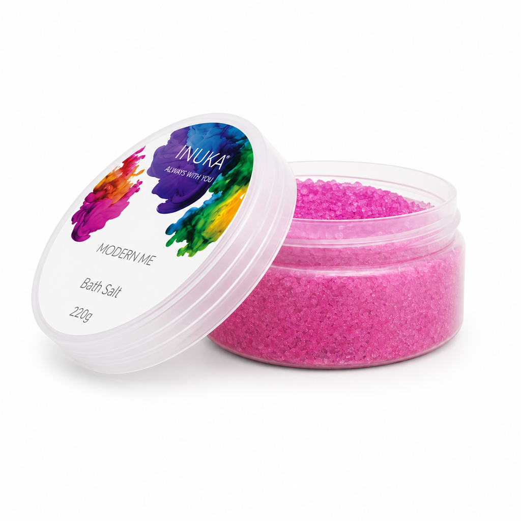 Inuka Modern Me 220g Bath Salt - Pink For Her