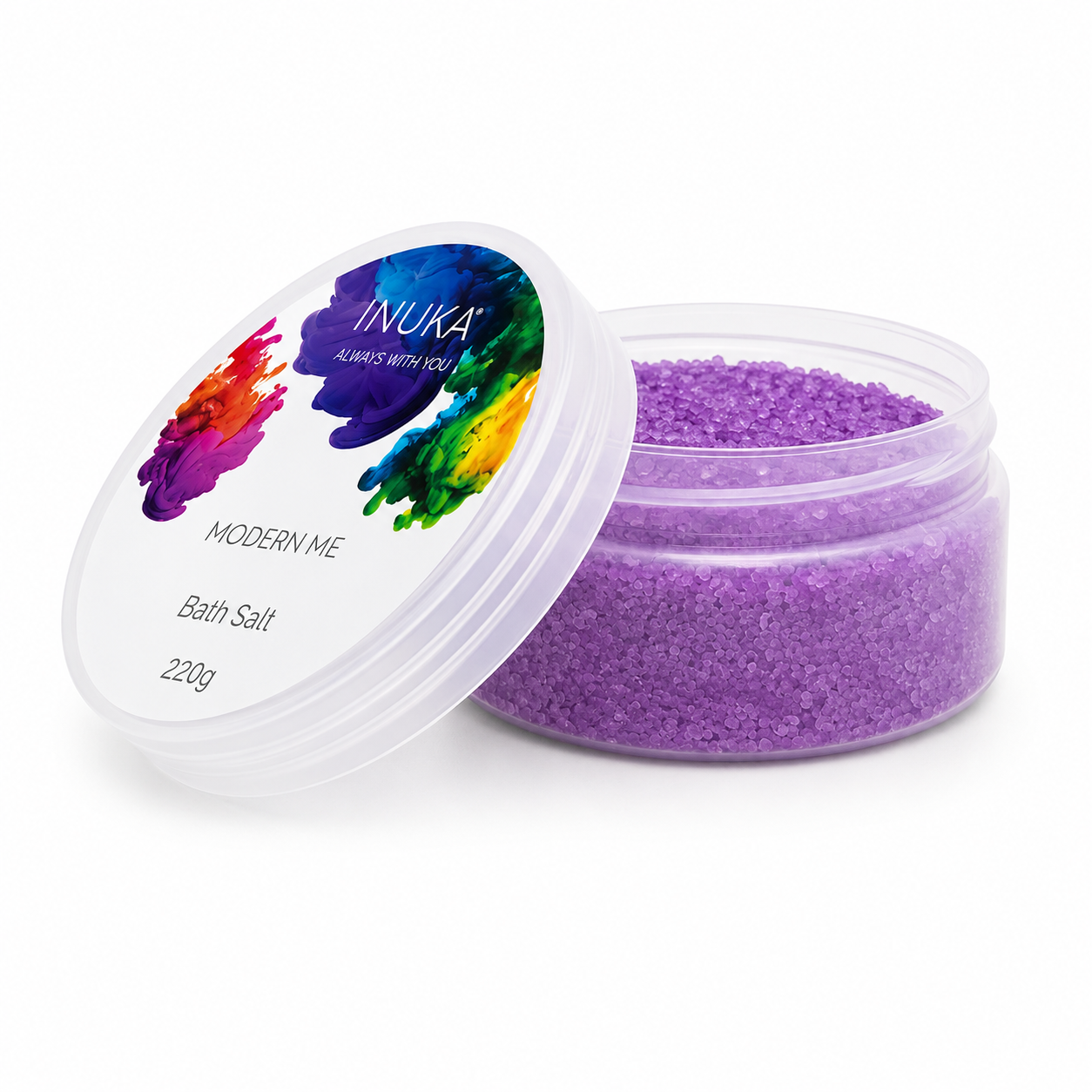 Inuka Modern Me 220g Bath Salt - Purple For Her