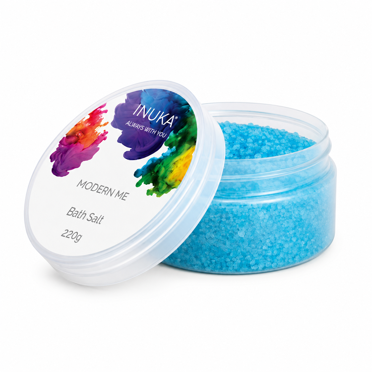 Inuka Modern Me 220g Bath Salt - Blue For Her