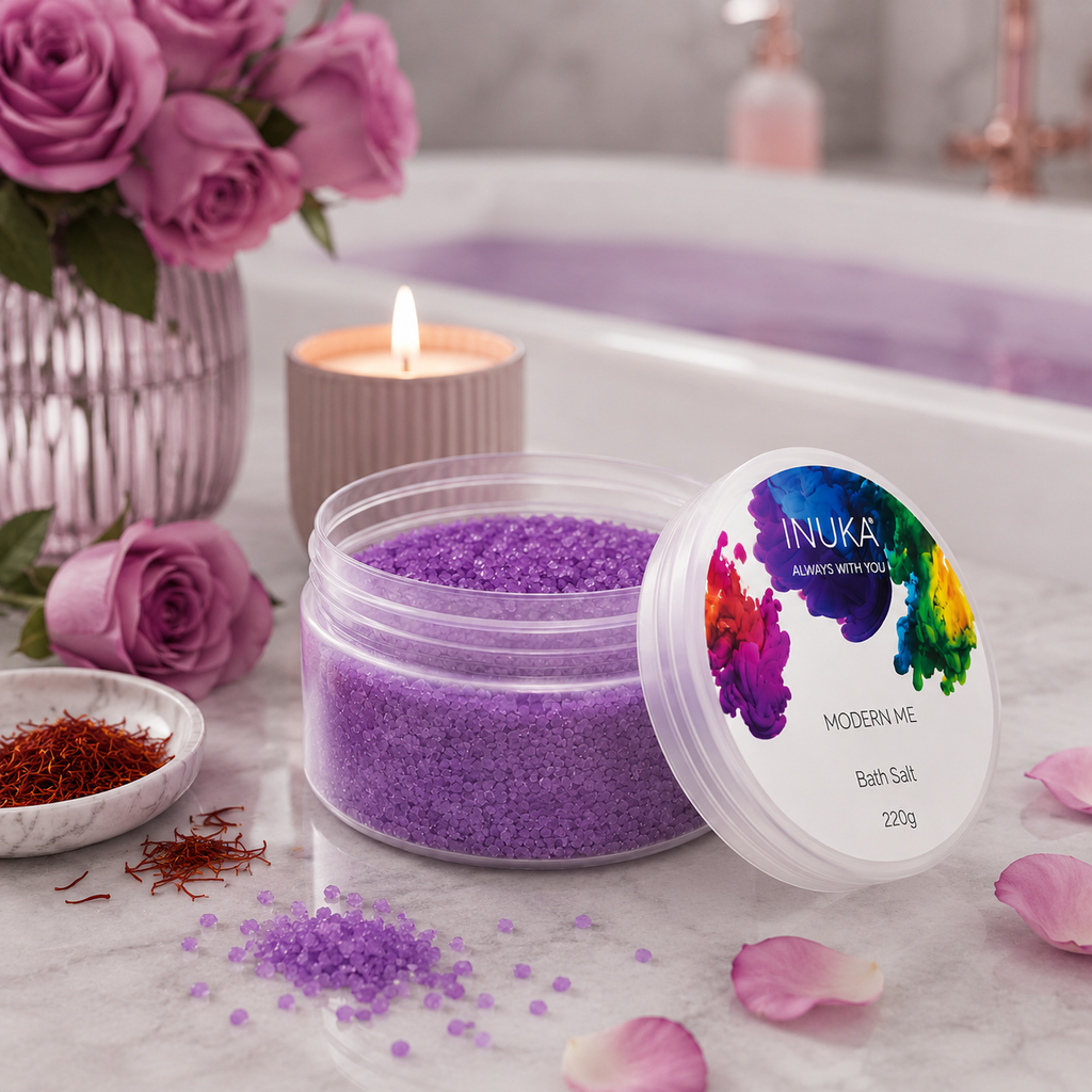Inuka Modern Me 220g Bath Salt - Purple For Her