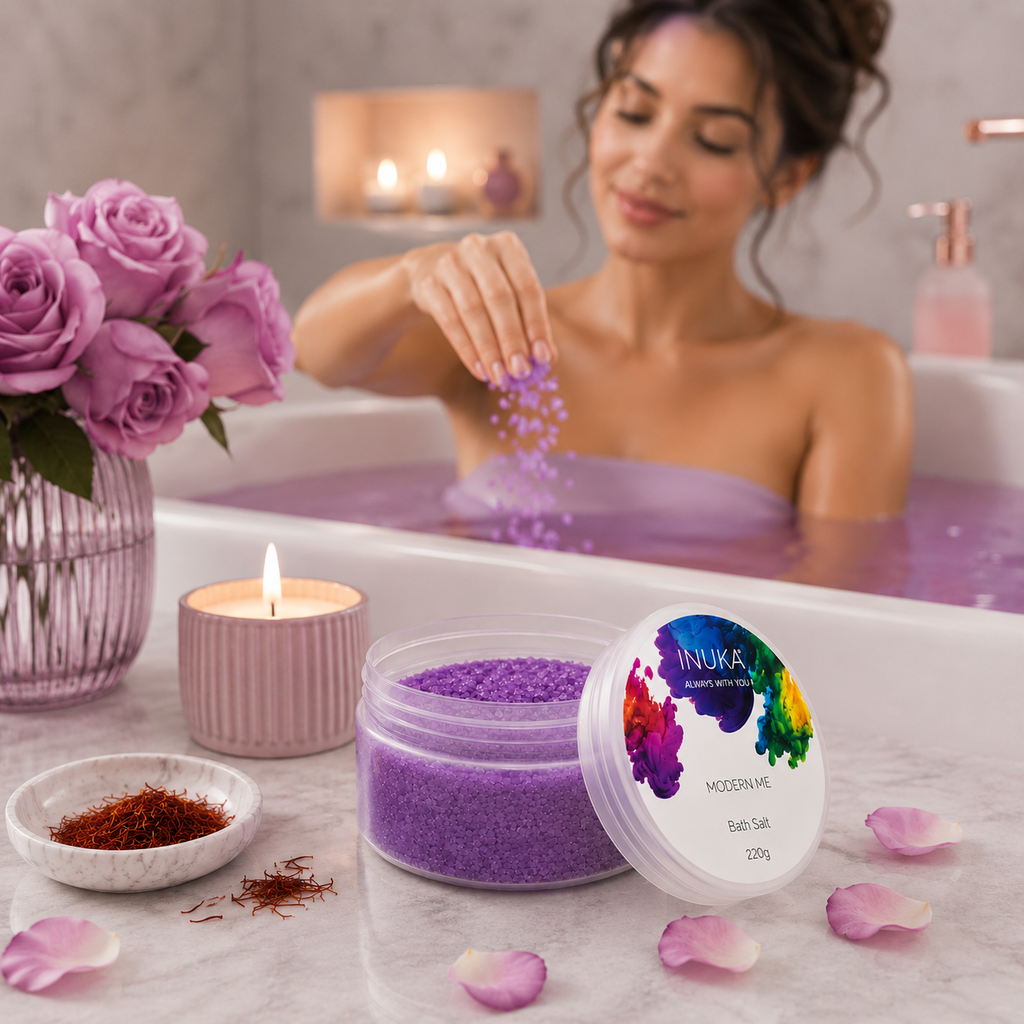 Inuka Modern Me 220g Bath Salt - Purple For Her