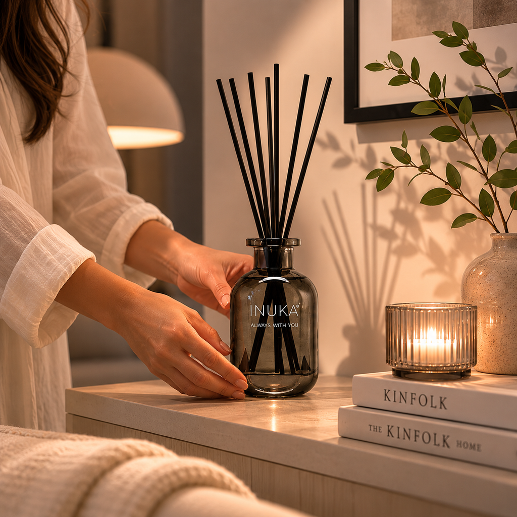 Inuka Luxury Reed Room Diffuser Midnight Calm - 120ml