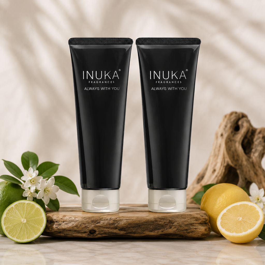 Inuka Gender Neutral 2 x 200ml Body Wash & Lotion - Ignite