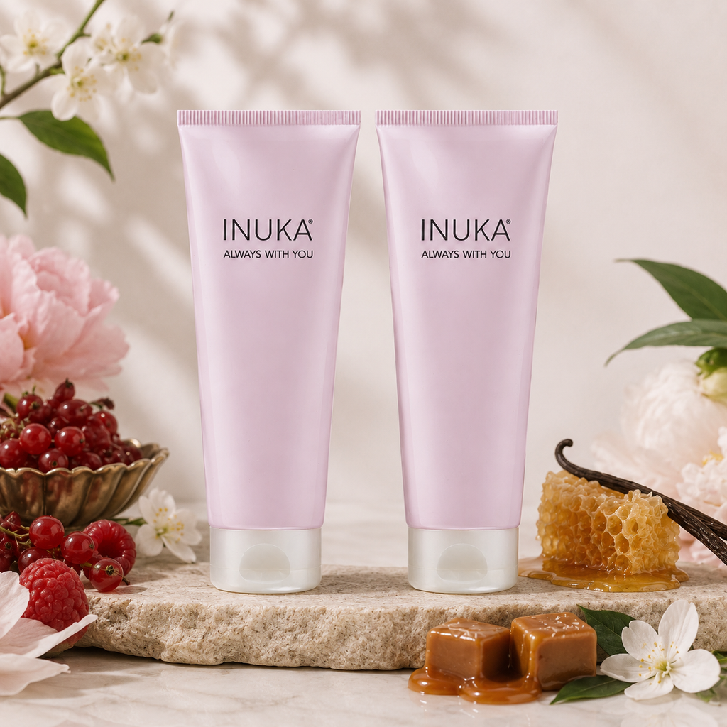 Inuka Classic Pink 2 x 200ml Body Wash & Lotion - Angel For Her