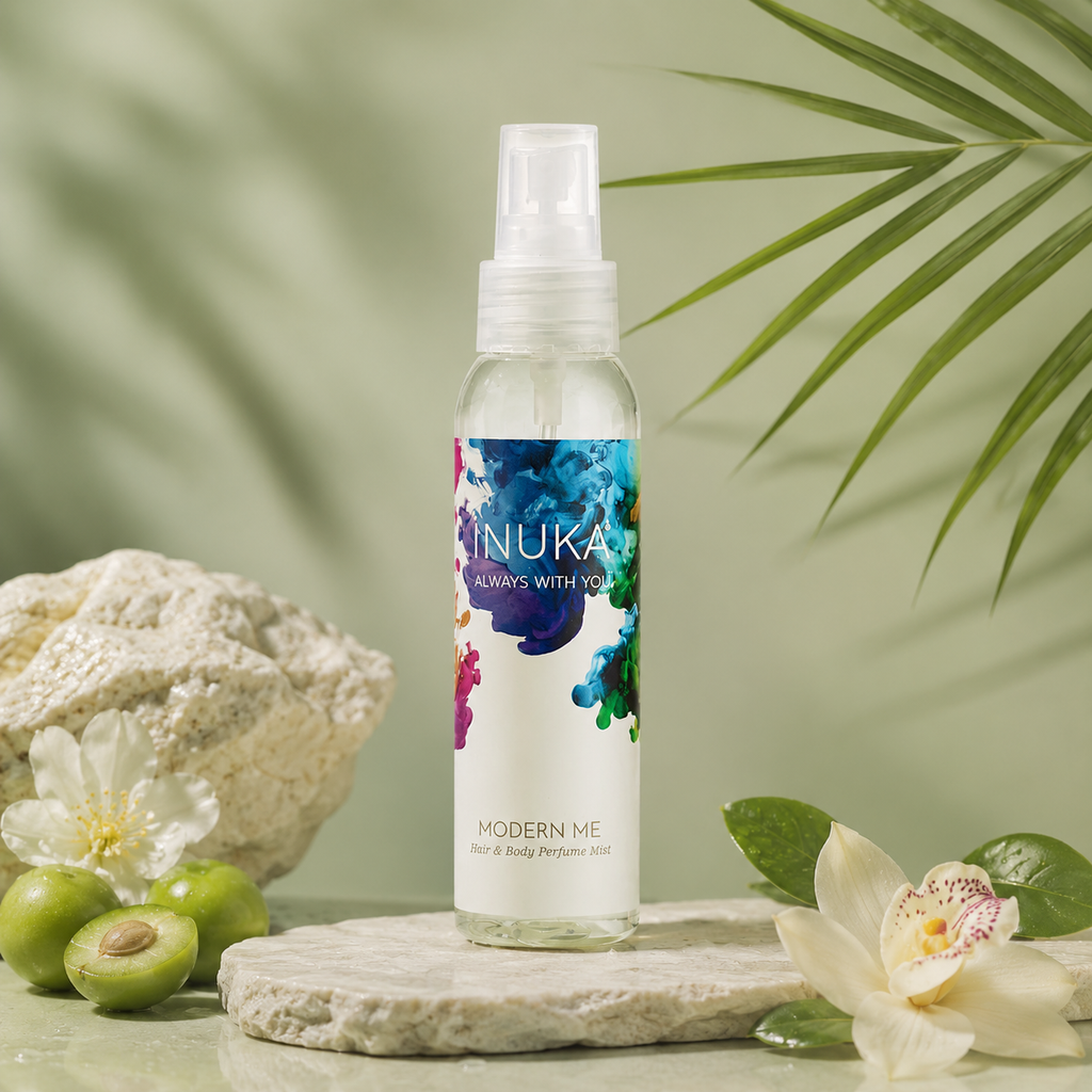 Inuka Modern Me 100ml Hair & Body Mist - Green For Her
