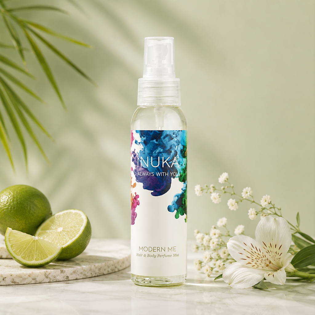 Inuka Modern Me 100ml Hair & Body Mist - Lime For Her