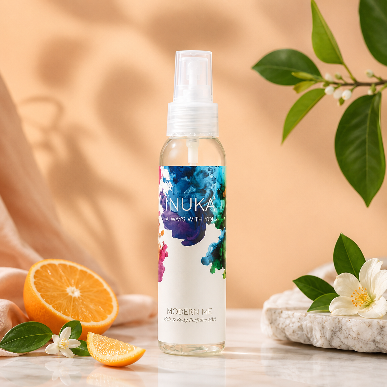 Inuka Modern Me 100ml Hair & Body Mist - Orange For Her