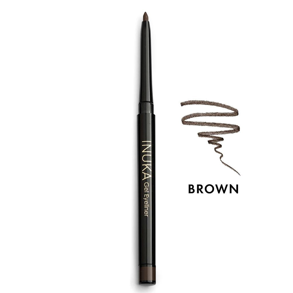 Inuka Gel Eyeliner Pencil Brown
