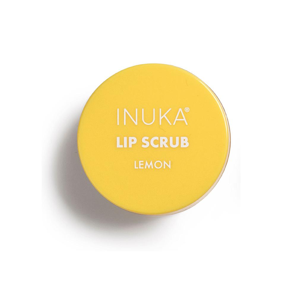 Inuka Lemon Lip Scrub - 12g