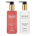 Inuka Luxury 2 x 300ml Hand & Body Wash and Lotion - Kendi